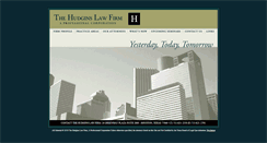 Desktop Screenshot of hudgins-law.com